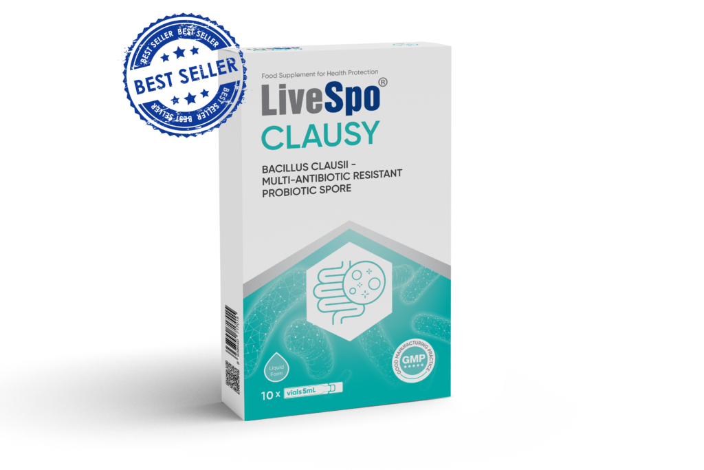 Livespo clausy prevention of digestive disorders due to side effects of antibiotics 1